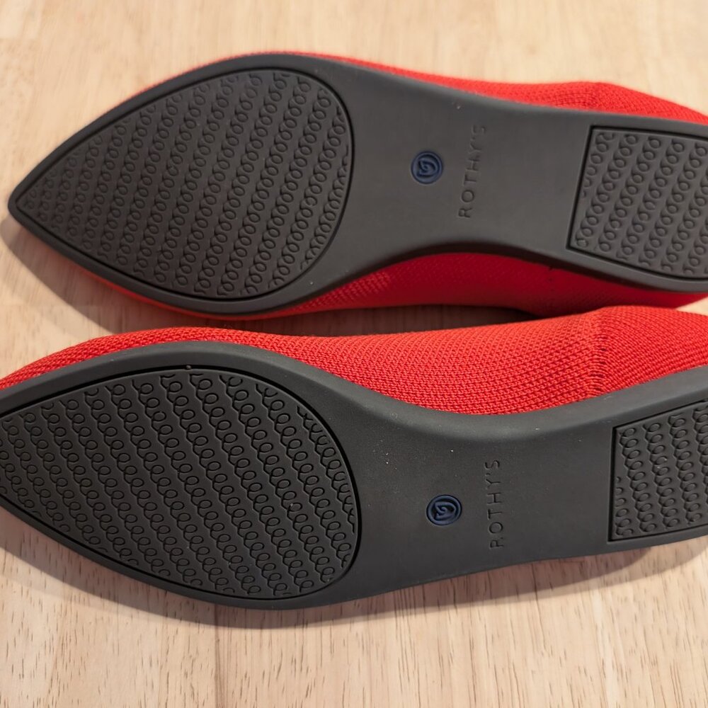 Red Rothy's Point Flats - Picture 2 of 6